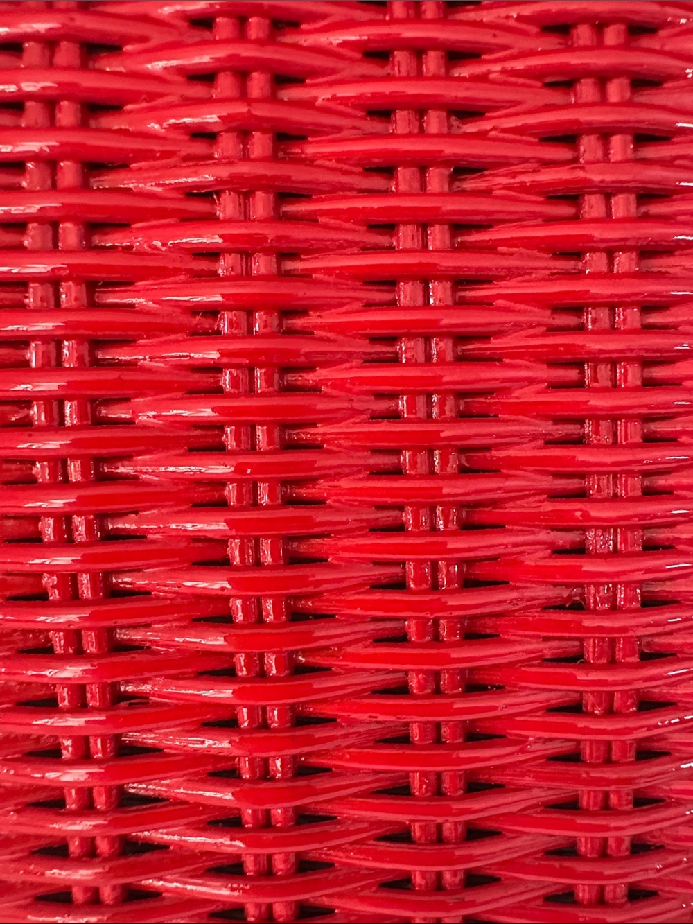 Salvatore Ferragamo Gancini Red Woven Rattan Basket Top-Handle Satchel with CoA - Picture 6 of 16